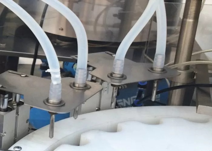 Control PLC Mașină de umplere sticle cu ulei esențial