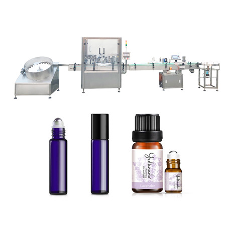 mic dejun rotativ lichid / parfum / parfum / Attar mașină mică de umplere sticle cu certificat CE