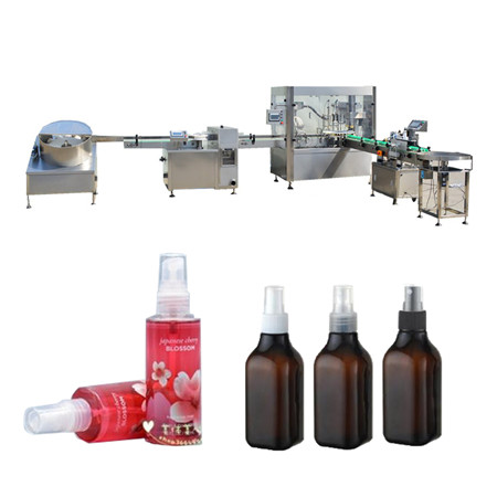 Automatic Cream Filling Capping Machine in Line