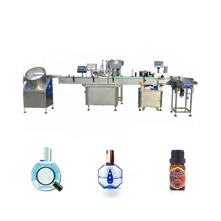 Echipament de umplere din fabrică pentru mașină de umplere cu ulei esențial de țigară electrică cu e-lichid
