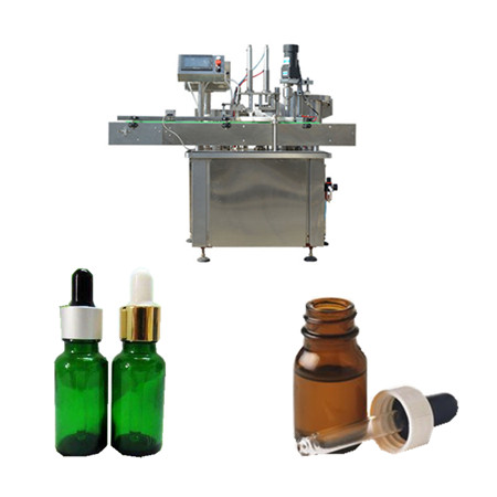 Automatic small bottle filling and sealing machine for beer