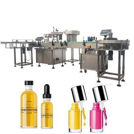 Viteză mare complet automat Ulei esențial de ulei esențial parfum mic sticlă de umplere sticlă mașină de fabrica din Shanghai