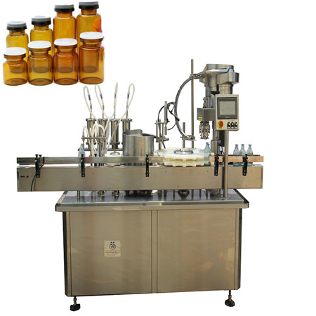 Automatic high density small jar honey filling machine with capping parts